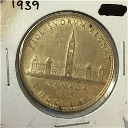 1939 CNDN $1 Silver Dollar