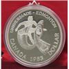 Image 1 : 1983 CNDN SILVER DOLLAR EDMONTON GAMES COIN