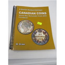 2018 CHARLTON CATOLOUG OF CNDN COINS VOL. ONE 71ST EDITION