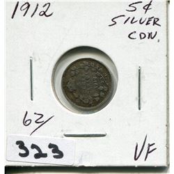 1912 CNDN SMALL 5 CENT PC