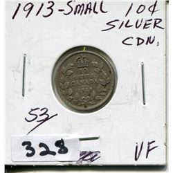 1913 CNDN SILVER DIME