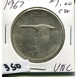 1967 CND SILVER DOLLAR