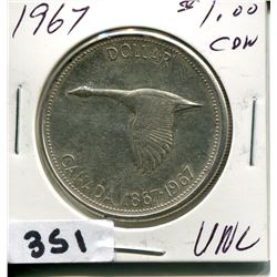 1967 CND SILVER DOLLAR