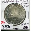 Image 1 : 1966 CND SILVER DOLLAR