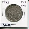 Image 1 : 1943 CNDN SILVER 50 CENT PC