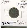 Image 1 : 1909 CNDN SILVER DIME