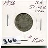 Image 1 : 1936 CNDN SILVER DIME