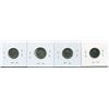 Image 2 : 4 CNDN SILVER DIME 1947, 51, 53, 53