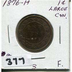 1876 CNDN LARGE PENNY