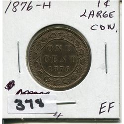 1876 CNDN LARGE PENNY