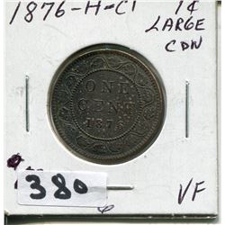 1876 CNDN LARGE PENNY