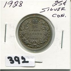 1928 CNDN SILVER QUARTER