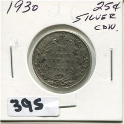 1930 CNDN SILVER QUARTER