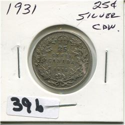 1931 CNDN SILVER QUARTER