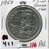 Image 1 : 1958 CNDN SILVER DOLLAR