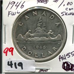 1946 CNDN SILVER DOLLAR