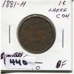 1881 CNDN LARGE PENNY