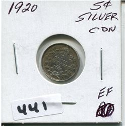1920 CNDN SMALL SILVER NICKEL
