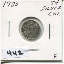 1920  CNDN SMALL SILVER NICKEL