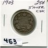 Image 1 : 1903 CNDN SILVER QUARTER