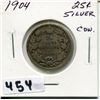 Image 1 : 1904 CNDN SILVER QUARTER