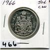 Image 1 : 1966 CNDN SILVER 50 CENT PC
