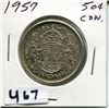 Image 1 : 1957 CNDN SILVER 50 CENT PC
