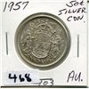 Image 1 : 1957 CNDN SILVER 50 CENT PC