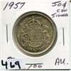 Image 1 : 1957 CNDN SILVER 50 CENT PC