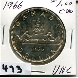 1966 CNDN SILVER DOLLAR