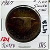 Image 1 : 1967 CNDN SILVER DOLLAR TINTED