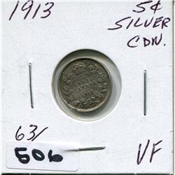 1913 CNDN SILVER SMALL NICKEL