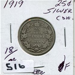 1919 CNDN SILVER QUARTER