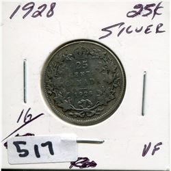 1928 CNDN SILVER QUARTER