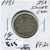 Image 1 : 1931 CNDN SILVER QUARTER