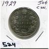 Image 1 : 1929 CNDN 50 CENT PC