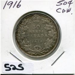 1916 CNDN 50 CENT PC