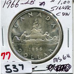 1966 CNDN SILVER DOLLAR