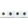Image 2 : 4 CNDN SILVER DIME 1949, 51, 63, 65