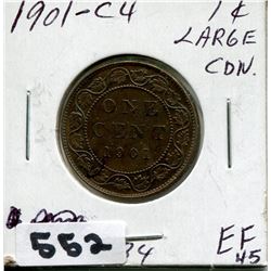 1901 CNDN LARGE PENNY