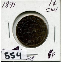 1891 CNDN LARGE PENNY