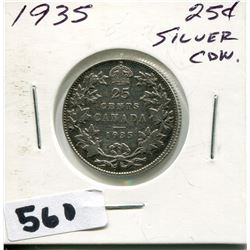 1935 CNDN SILVER QUARTER