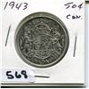 Image 1 : 1943 CNDN SILVER 50 CENT PC