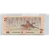 Image 2 : 1986 CNDN TWO DOLLAR NOTE