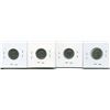 Image 2 : 4 CNDN SILVER DIMES 1949, 52, 60, 67