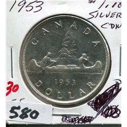 1953 CNDN SILVER DOLLAR