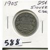 Image 1 : 1905 CNDN SILVER QUARTER