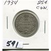 Image 1 : 1934 CNDN SILVER QUARTER