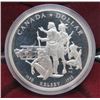 Image 1 : 1990 CNDN SILVER DOLLAR WITH CASE
