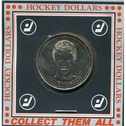 1983 DAVE HUNTER EDMONTON OILERS HOCKEY DOLLAR